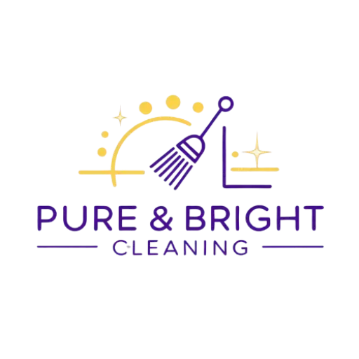 Pure & Bright Cleaning company logo – residential and commercial cleaning services in Bothell, WA